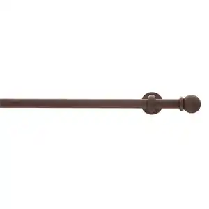Vorhangstange, Rost, Metall, 360 cm, Wohntextilien, Gardinen & Vorhänge, Gardinen-Stangen