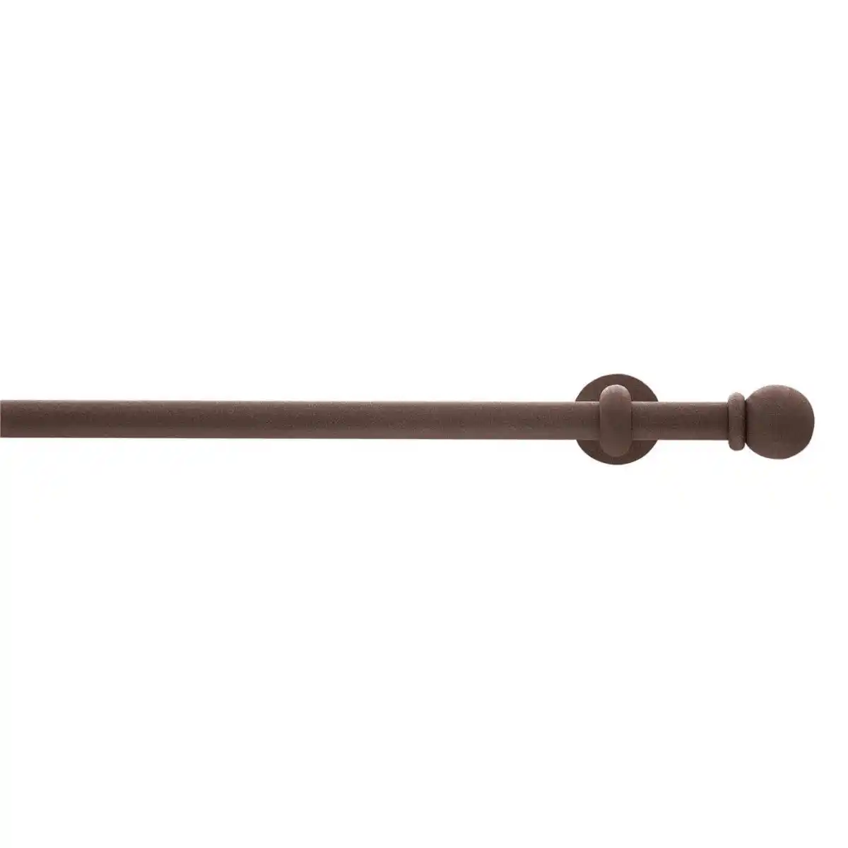 Bild 1 von Vorhangstange, Rost, Metall, 360 cm, Wohntextilien, Gardinen & Vorhänge, Gardinen-Stangen