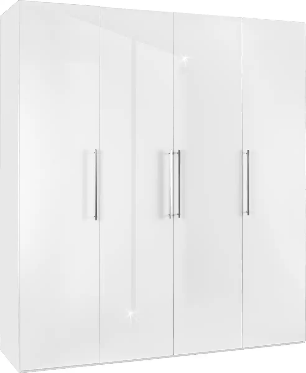 Bild 1 von Drehtürenschrank in Weiß, Weiß