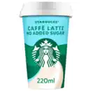 Bild 1 von Starbucks No Added Sugar Latte Eiskaffee laktosefrei 220ml