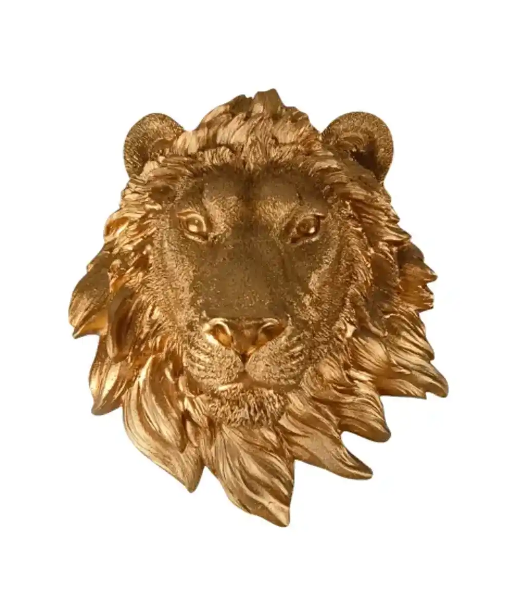Bild 1 von Wanddeko Löwe, gold