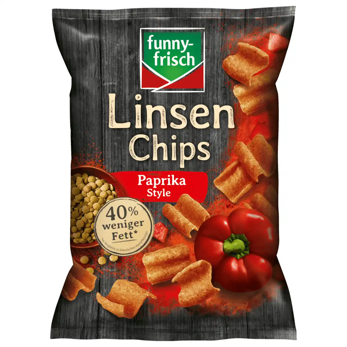 Bild 1 von Funny-frisch Linsen Chips Paprika 90g