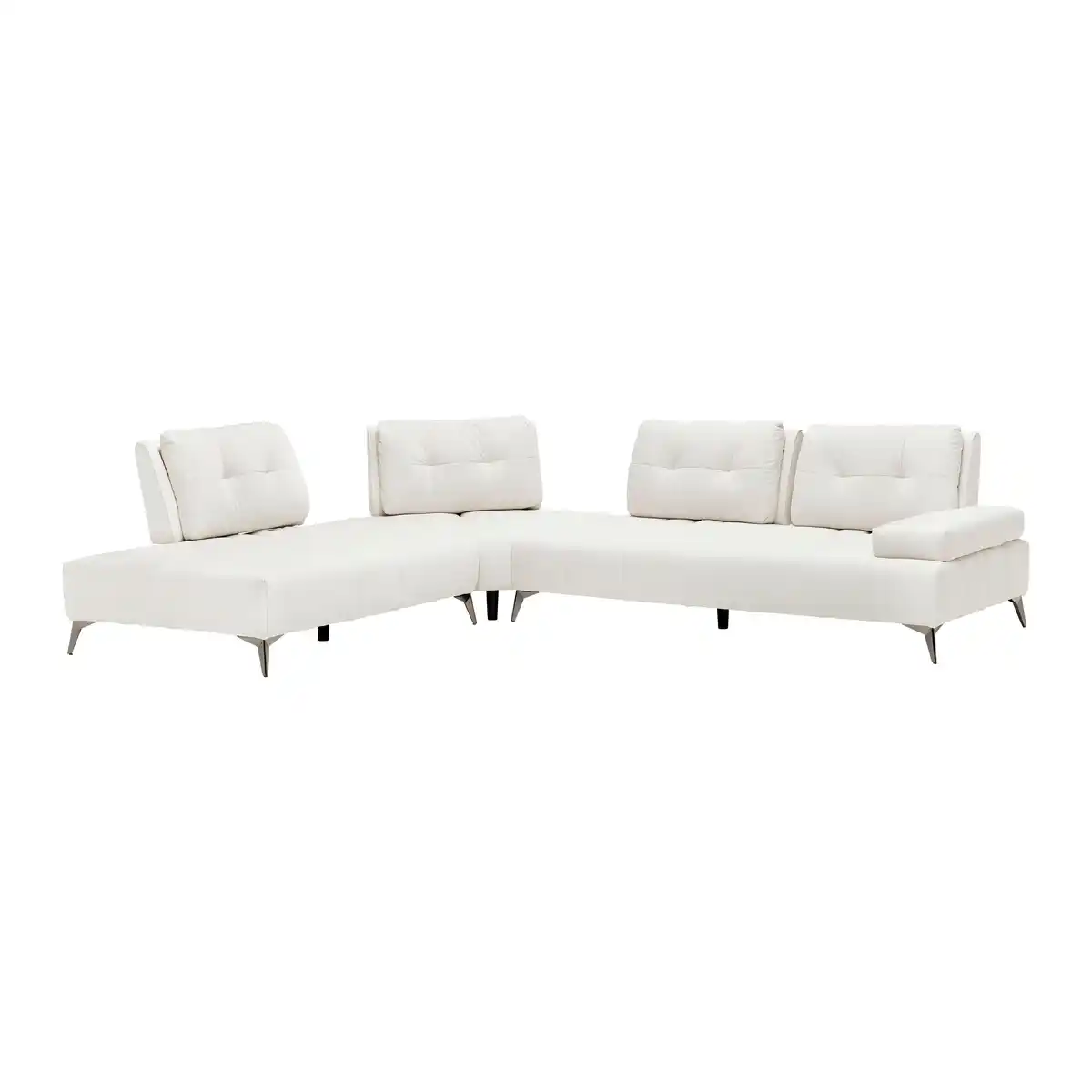 Bild 1 von Wohnlandschaft Estella Creme Cord, Creme