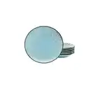 Bild 1 von Creatable Desserttellerset, Pastellblau, Keramik, 6-teilig, rund, Essen & Trinken, Geschirr, Teller, Kuchenteller