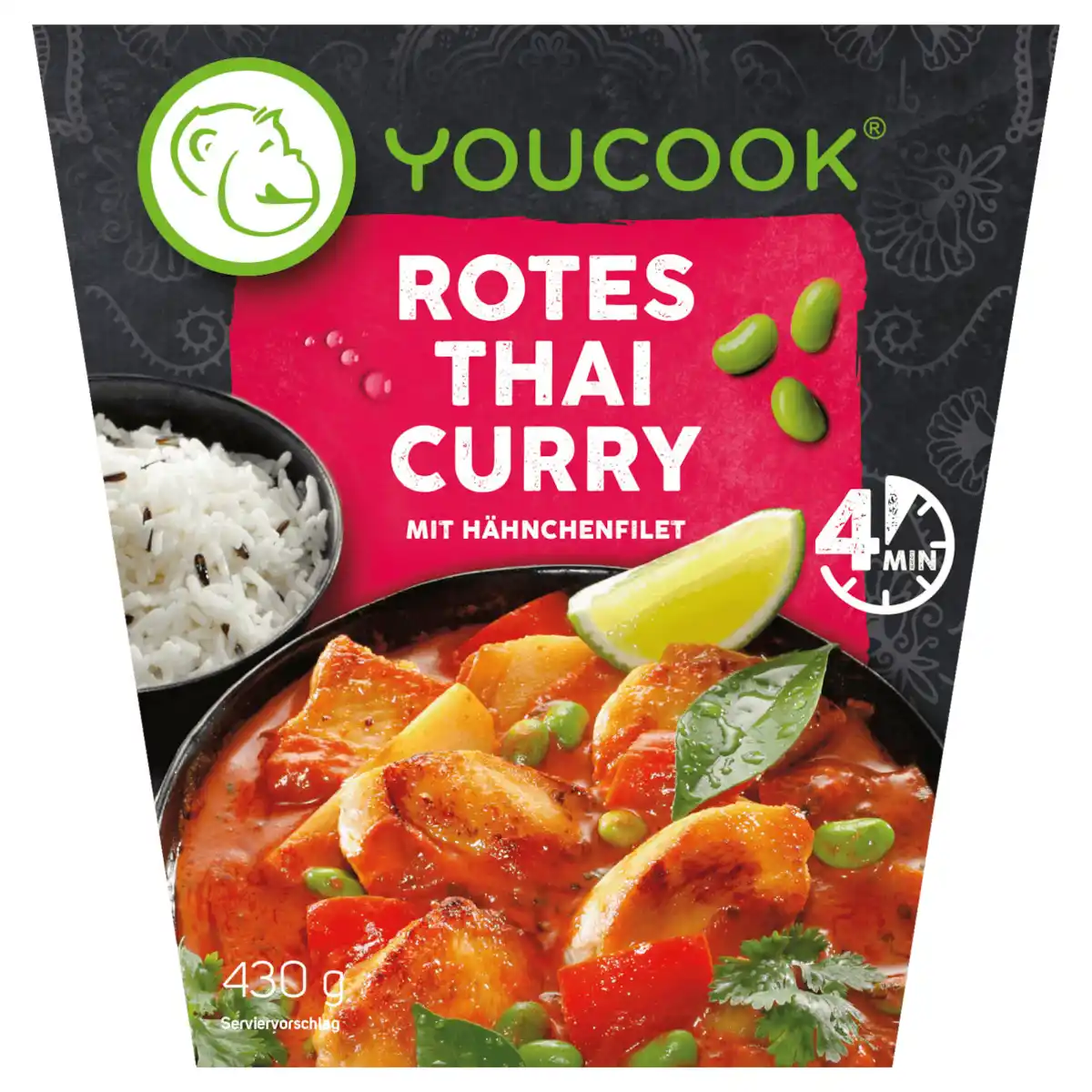 Bild 1 von Youcook Rotes Thai Curry 430g