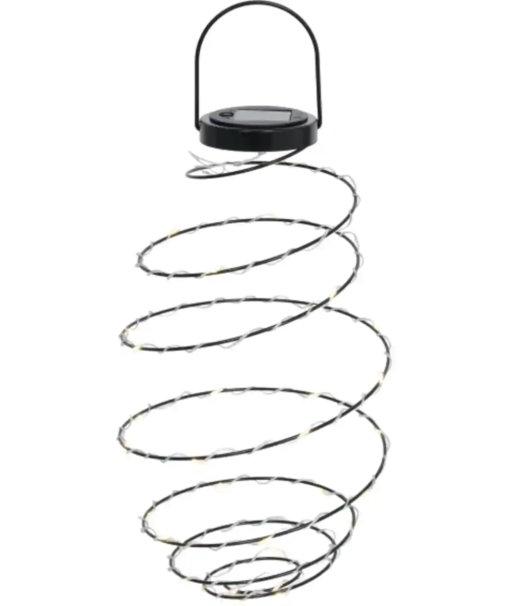 Bild 1 von Spiral-Solarleuchte, schwarz