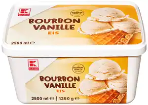 K-CLASSIC Bourbon-Vanille-Eis, 2,5-l-Packg.