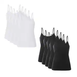 OYANDA® Damen-Spaghettiträgerhemden, 5-St.-Packg.