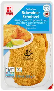 K-CLASSIC Schweineschnitzel, 2 St. = 300-g-Packg.