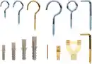 Bild 2 von PARKSIDE® Haken- und Dübelsortiment, 338-teilig