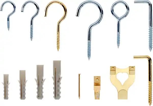 Bild 2 von PARKSIDE® Haken- und Dübelsortiment, 338-teilig