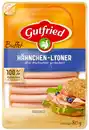 Bild 1 von GUTFRIED Hähnchen-Lyoner oder Geflügel-Bierschinken, 80-g-Packg.