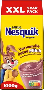 NESQUIK Kakao-Getränkepulver XXL, 1-kg-Beutel