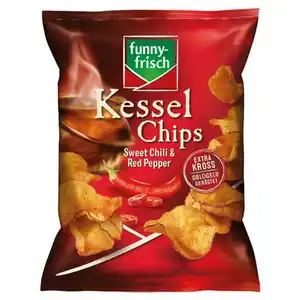 FUNNY FRISCH Kesselchips 120 g, Sweet Chili