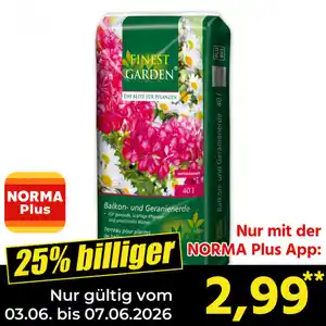 Finest Garden Balkon- und Geranienerde