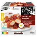 Bild 1 von JACK´S FARM Chicken & Dip 500 g, Honey BBQ