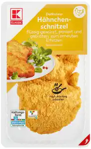 K-CLASSIC Hähnchenschnitzel, 3 St. = 300-g-Packg.