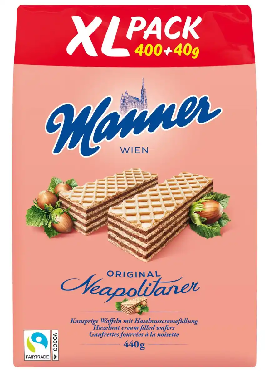 Bild 1 von MANNER Waffel-Schnitten, 440-g-Packg.