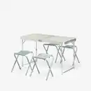 Bild 1 von QUECHUA Campingtisch klappbar 4 Sitze 4–6 Personen grün