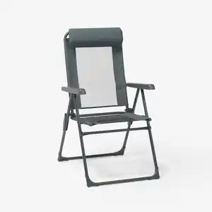 QUECHUA Campingstuhl klappbar neigbar bequem