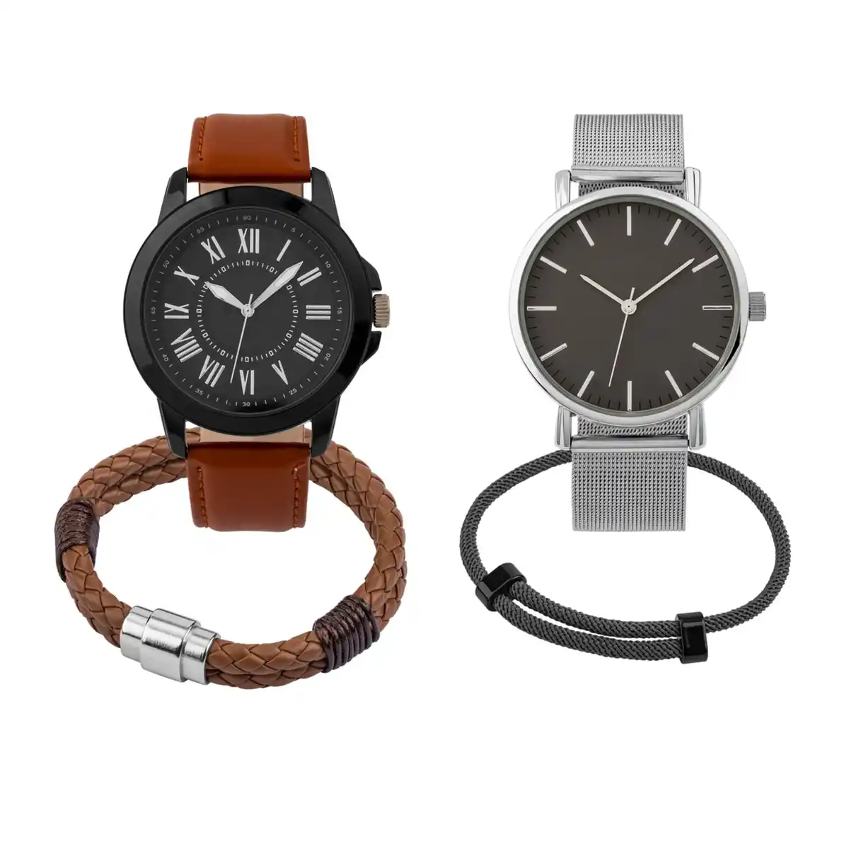 Bild 1 von TOWNLAND® Herren-Armbanduhr Geschenkset, 2-teilig