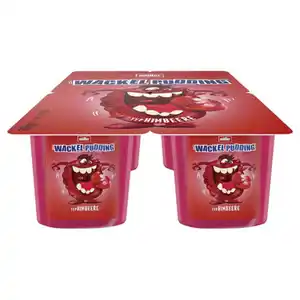 MÜLLER Wackelpudding 4 x 125 g, Himbeere