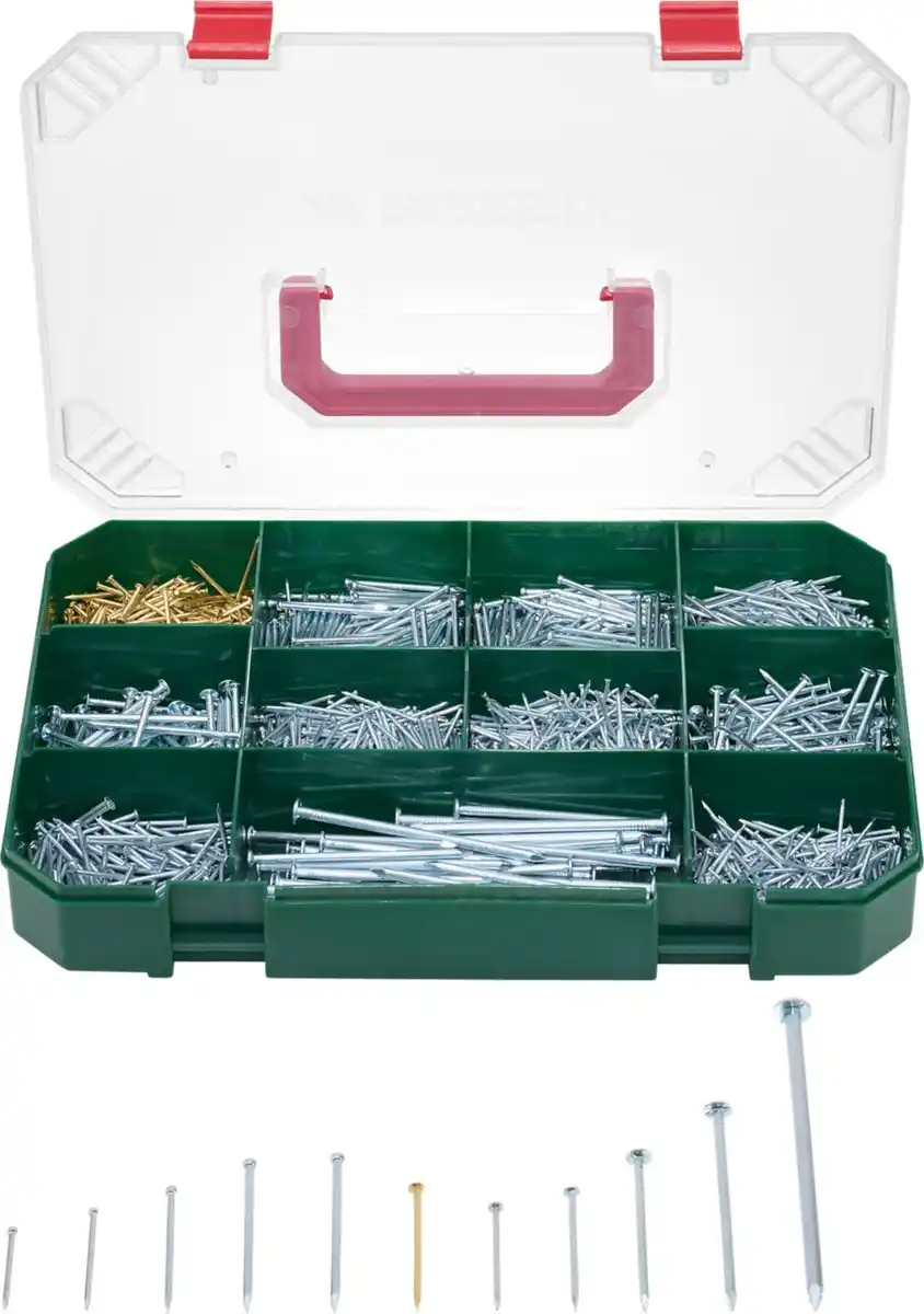 Bild 1 von PARKSIDE® Nagelsortiment, 1.470-teilig