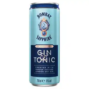 Bombay Sapphire & Tonix Mixgetränk 10 % vol 250 ml