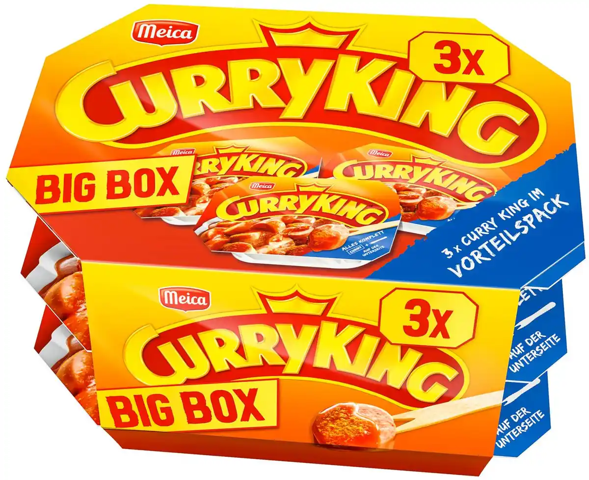 Bild 1 von MEICA Curry King Big-Box, 3 x 220-g-Schale