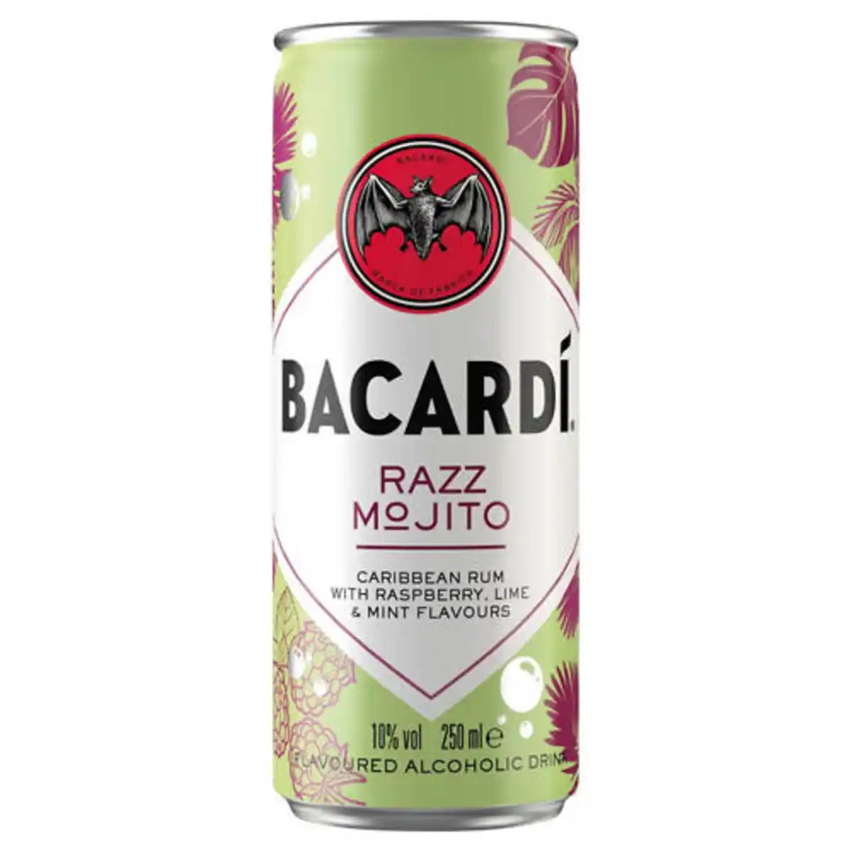 Bild 1 von BACARDI Mixgetränk 10 % vol Dose 250 ml, Razz Mojito