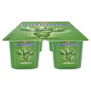 MÜLLER Wackelpudding 4 x 125 g, Waldmeister