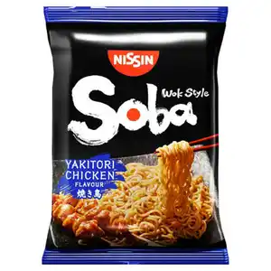 NISSIN Soba Bag, Yakitori chicken