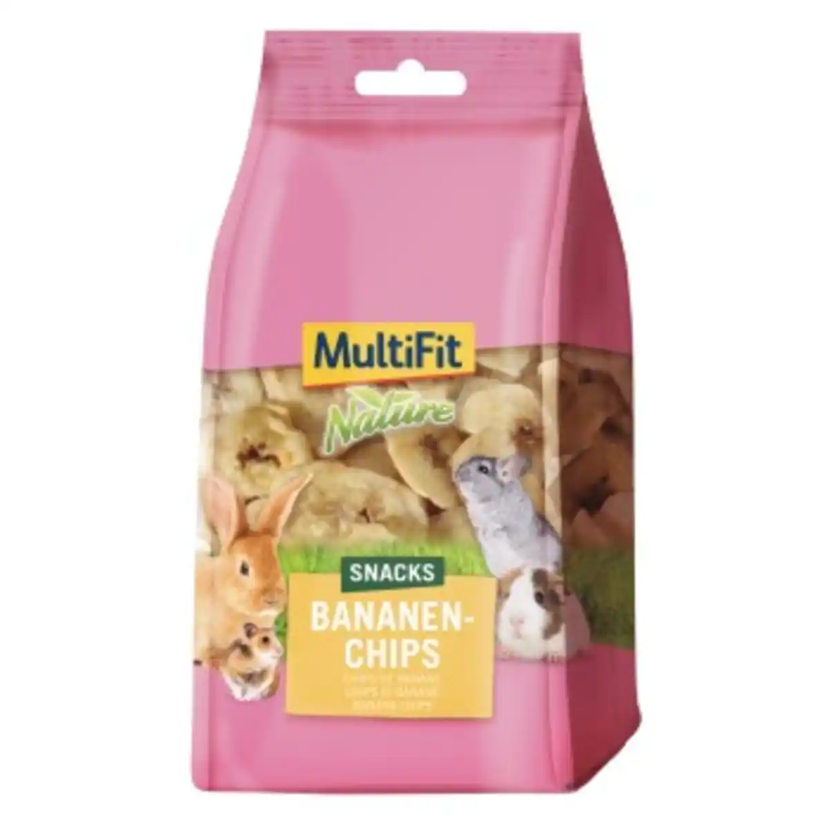 Bild 1 von MultiFit Nature snacks Bananenchips 120 g 3x120 g
