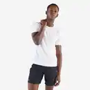 Bild 1 von DECATHLON Laufshirt kurzarm Herren atmungsaktiv - Run 100 Dry weiss