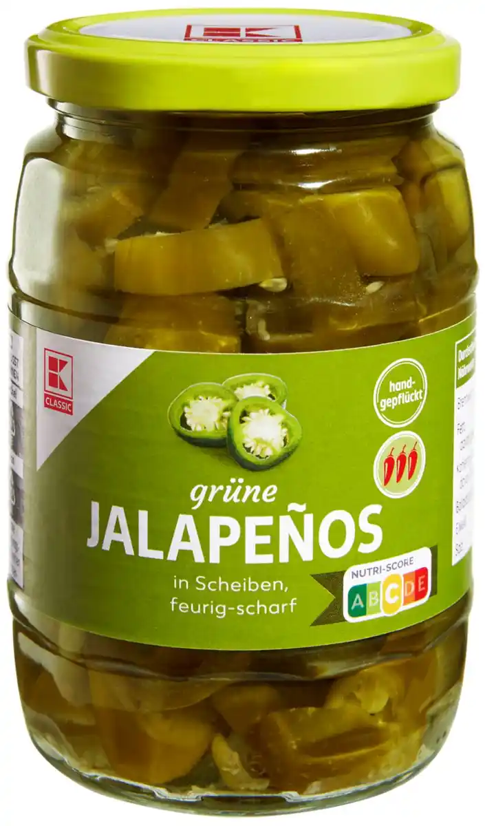 Bild 1 von K-CLASSIC Jalapeños, 330-g-Glas