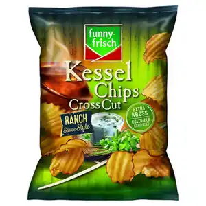FUNNY FRISCH Kesselchips 120 g, Ranch Sauce