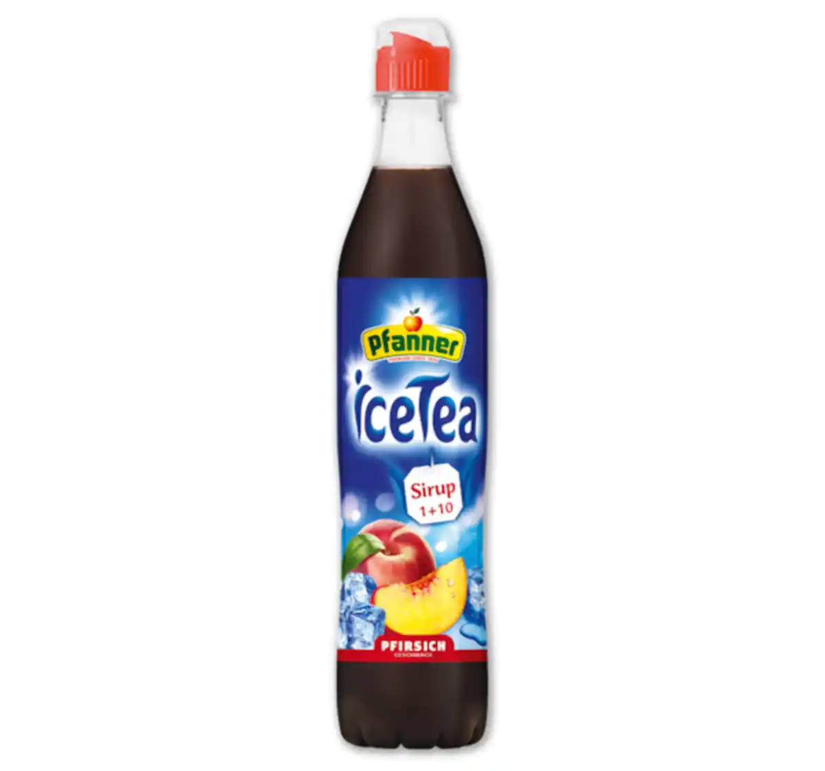 Bild 1 von PFANNER Sirup Eistee Pfirsich