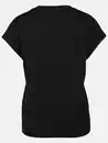 Bild 2 von Damen Shirt mit Folienprint Schwarz