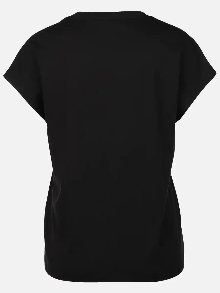Bild 2 von Damen Shirt mit Folienprint Schwarz