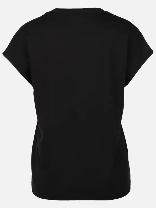 Bild 2 von Damen Shirt mit Folienprint Schwarz