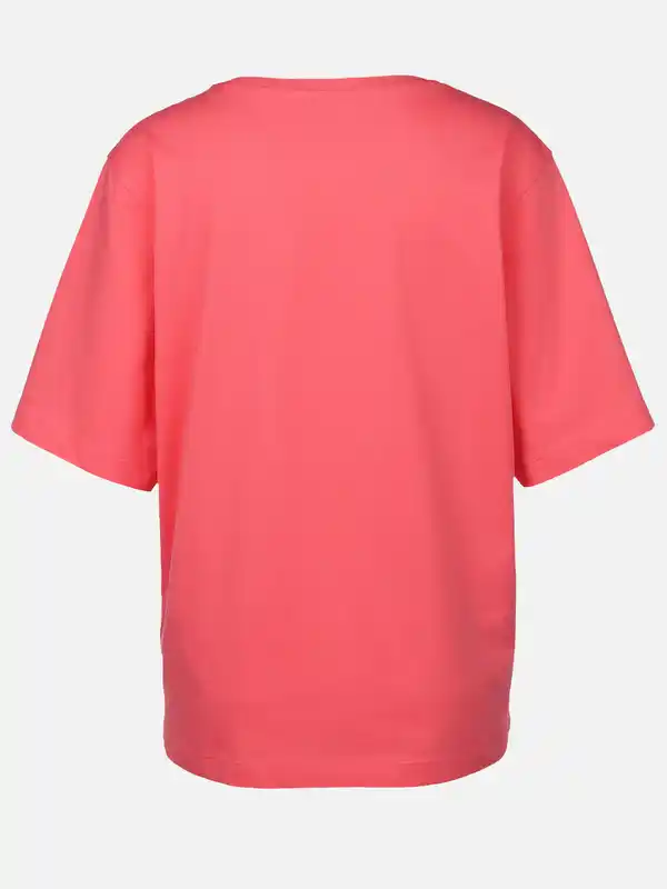 Bild 2 von Damen T-Shirt mit Rundhalsausschnitt Pink