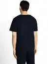 Bild 1 von Herren T-Shirt mit grafischem Brustprint Blau