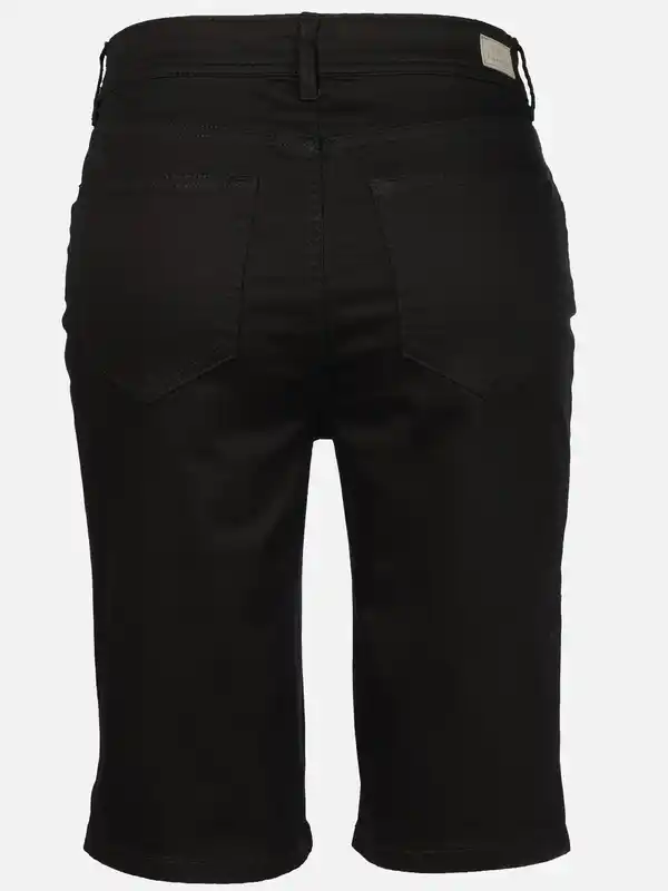 Bild 2 von Damen Bermuda in Slim Fit Schwarz