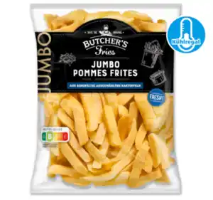 BUTCHER’S Frische Jumbo Pommes frites
