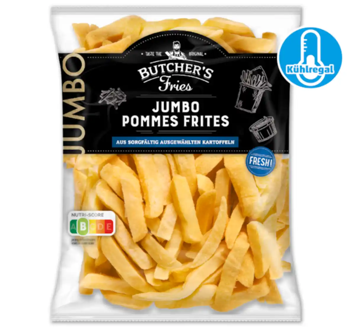 Bild 1 von BUTCHER’S Frische Jumbo Pommes frites