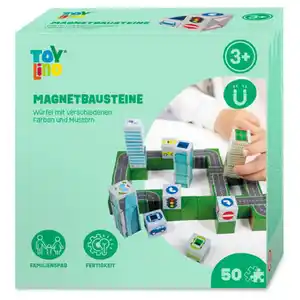 TOYLINO Magnetische Bausteine, Landschaft