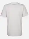 Bild 2 von Herren T-Shirt mit Streifenpartie Weiß