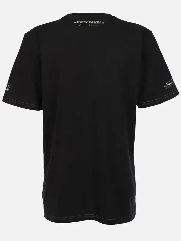 Bild 2 von Herren Shirt mit Frontprint Schwarz
