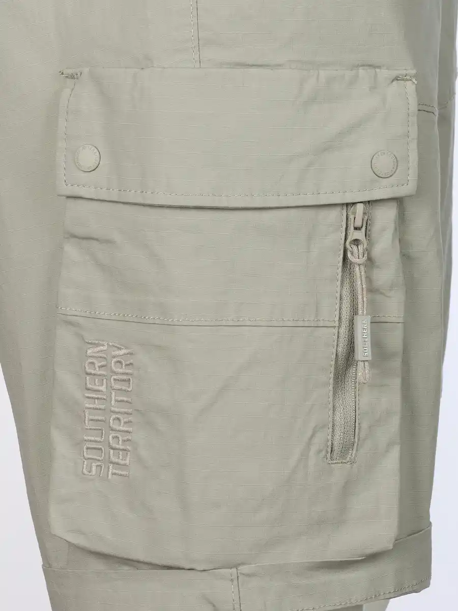 Bild 4 von Herren Cargoshorts mit vielen Details Grau