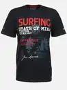 Bild 1 von Herren Shirt mit Frontprint Blau